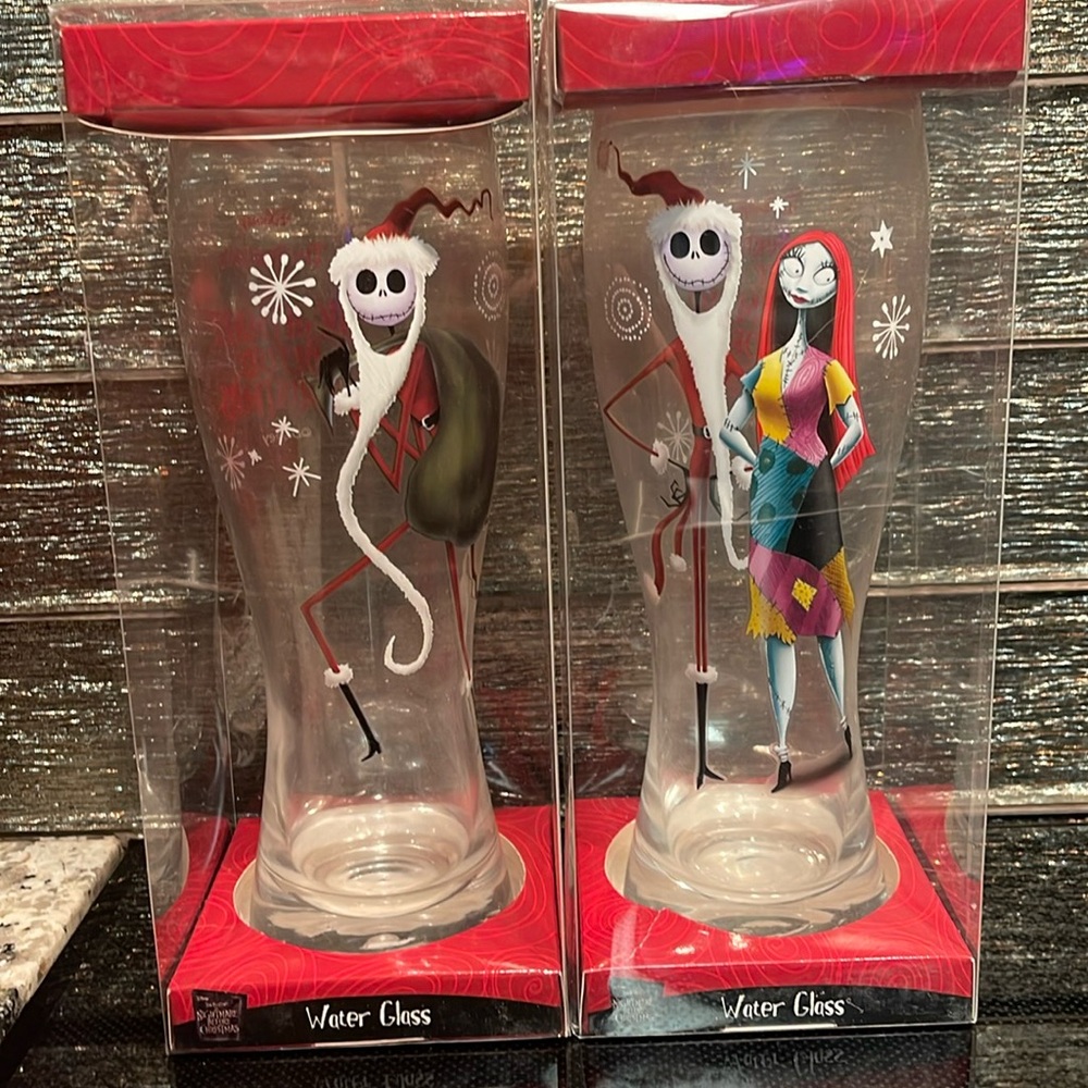 Nightmare Before Christmas Pilsner Glass Barware Beer Stein Mug Jack Skellington